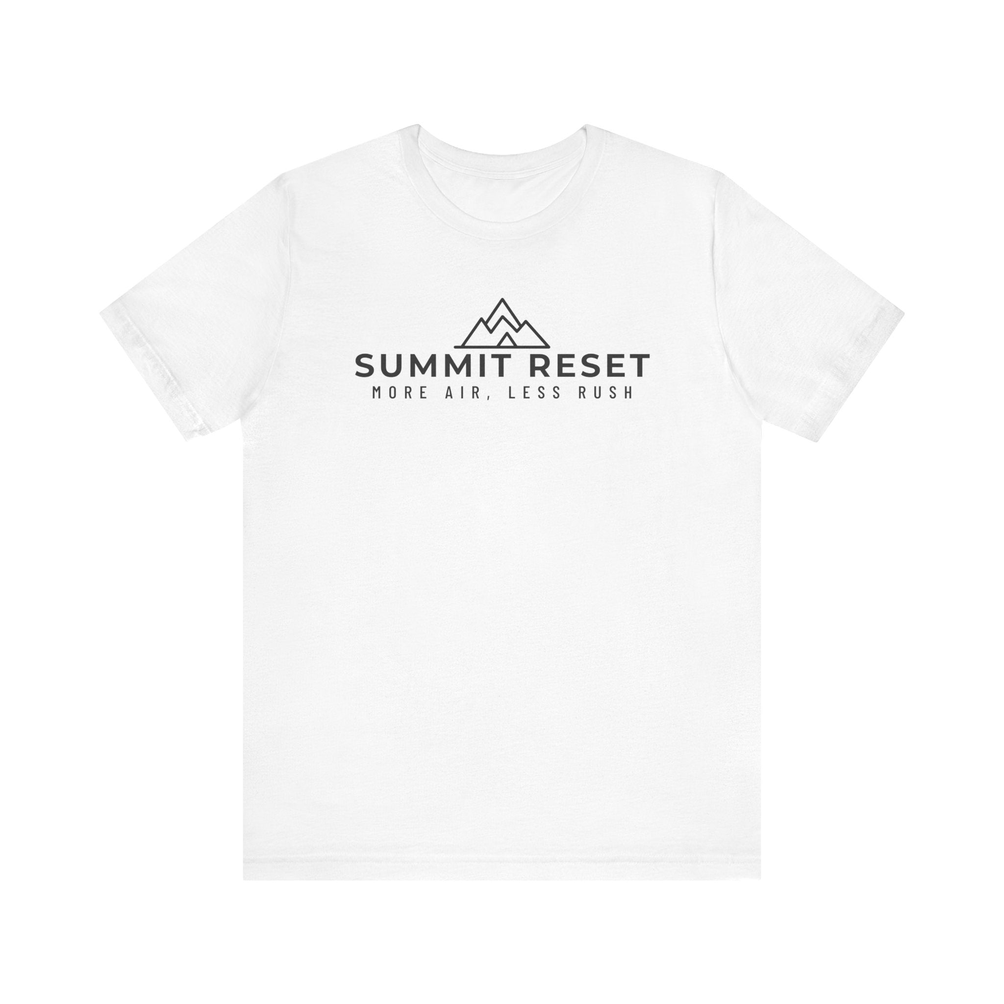 SUMMIT RESET — More Air, Less Rush Tee