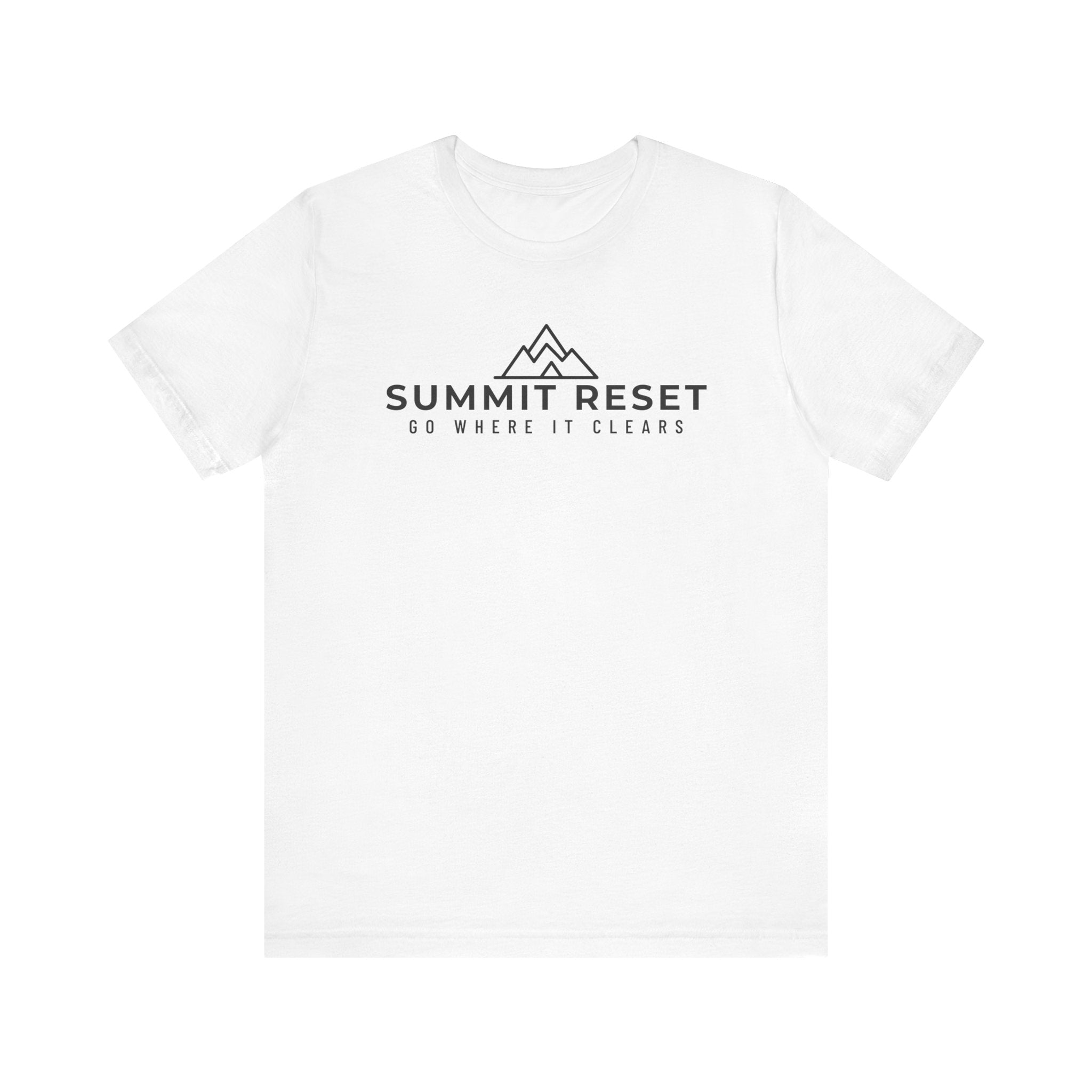 SUMMIT RESET — Go Where It Clears Tee