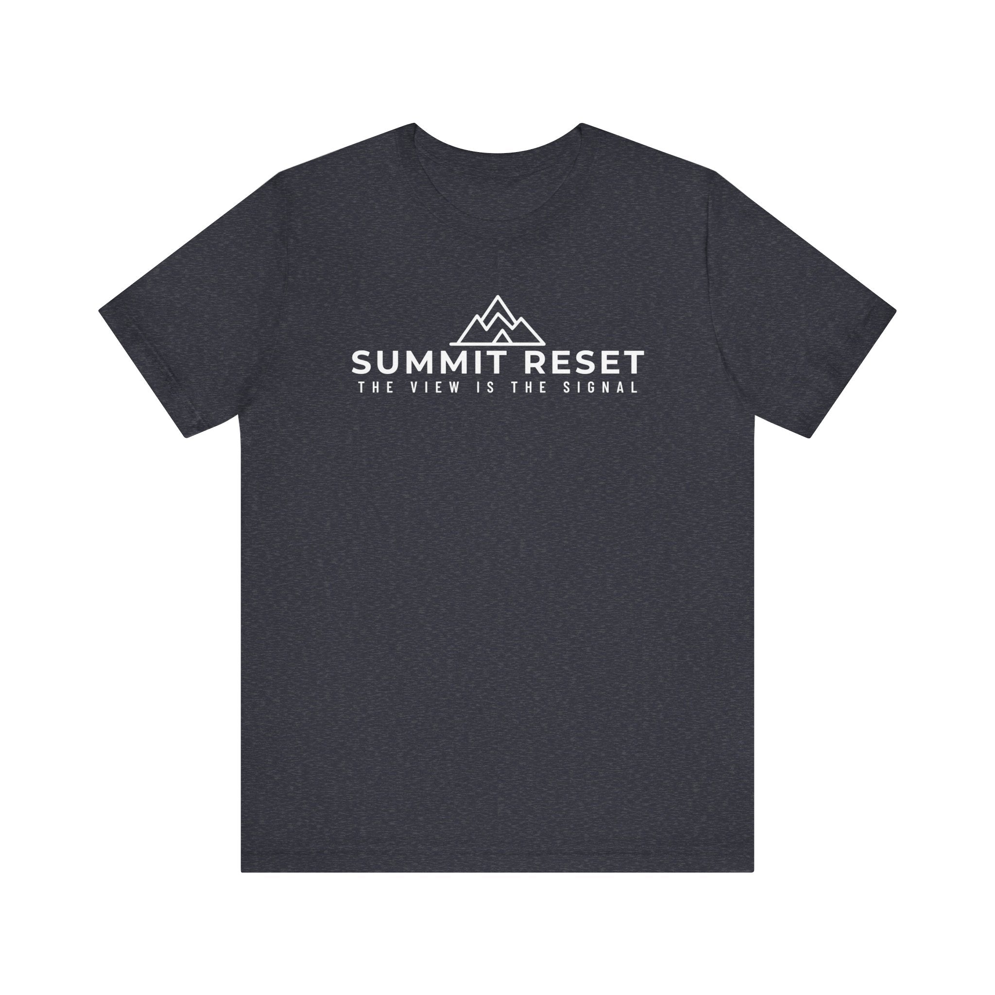 SUMMIT RESET — The View Is the Signal Tee